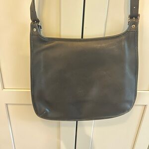 Coach Black Leather Crossbody Bag